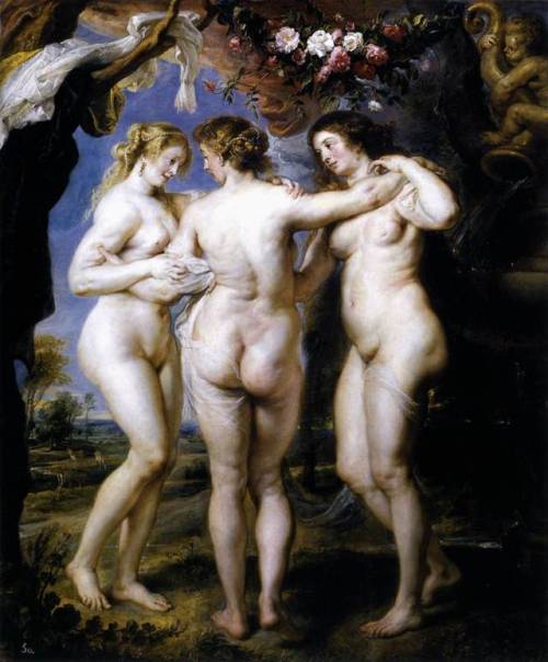 artist-rubens:The Three Graces, Peter Paul RubensMedium:...
