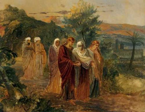 Returning from the burial of Christ, Nikolai...