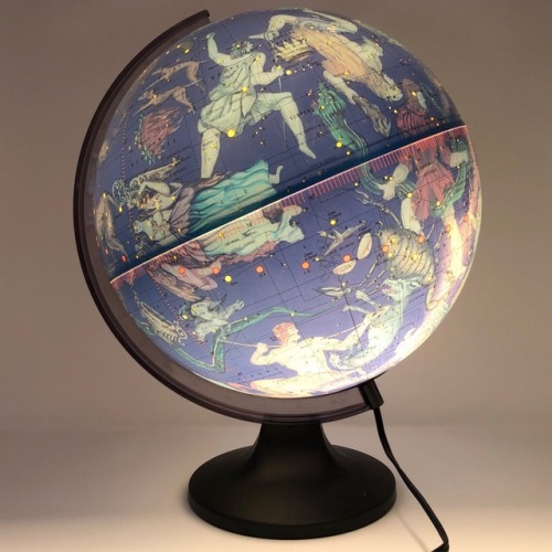 sosuperawesome - Vintage Celestial Globe Night Light, Steampunk...