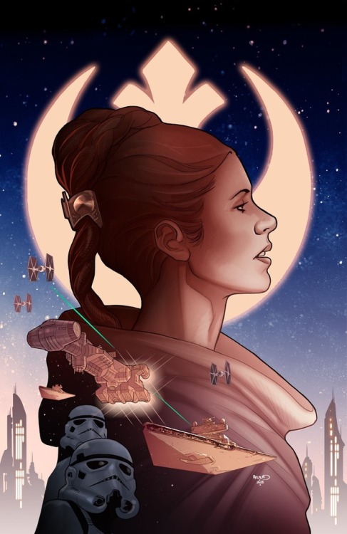 paulrenaud - My variant cover for Star Wars 46, exclusive for...