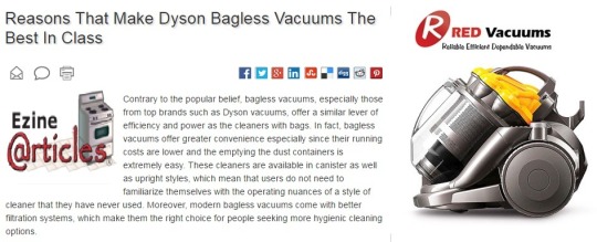 Reasons That Make Dyson Bagless Vacuums The Best In Class