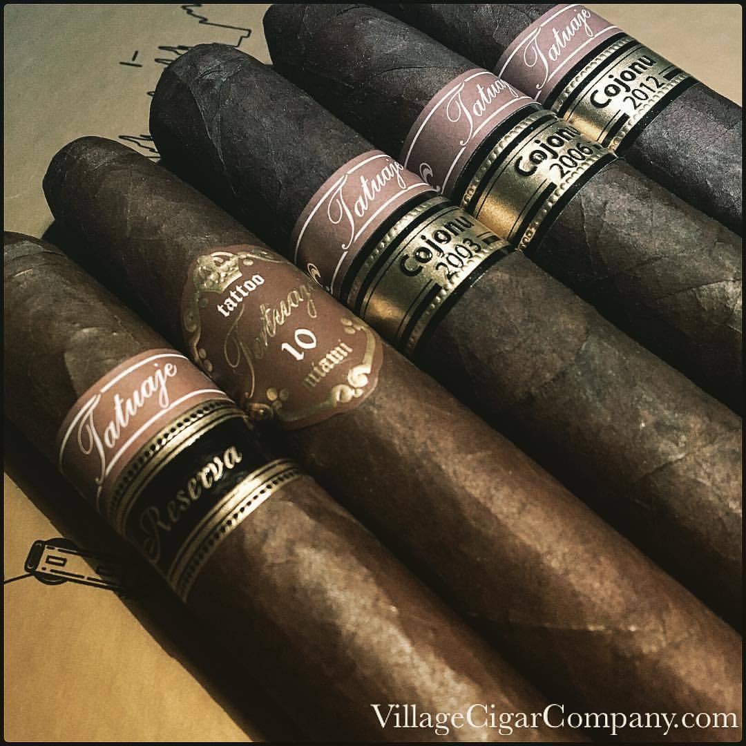 NEW CIGARS!!!
At long last, a wide and diverse variety of Pete Johnson’s own TATUAJE CIGARS are now available inside our custom built walk-in humidors!
A new, long list of blends and vitolas now grace our shelves including:
Tatuaje Cojonu...