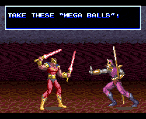 obscurevideogames - “TAKE THESE MEGA BALLS”! - Ultimate FIghter...