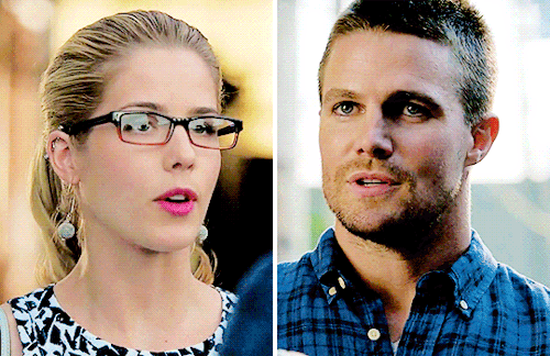 lucyyh - Olicity + Oliver’s big smile.+