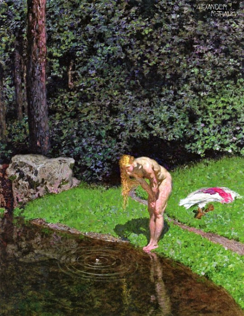 bellsofsaintclements - “At the pond” by Austrian artist Alexander...