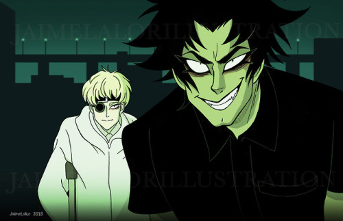 anglacelesteart - Devilman Crybaby screen cap redraw from episode...