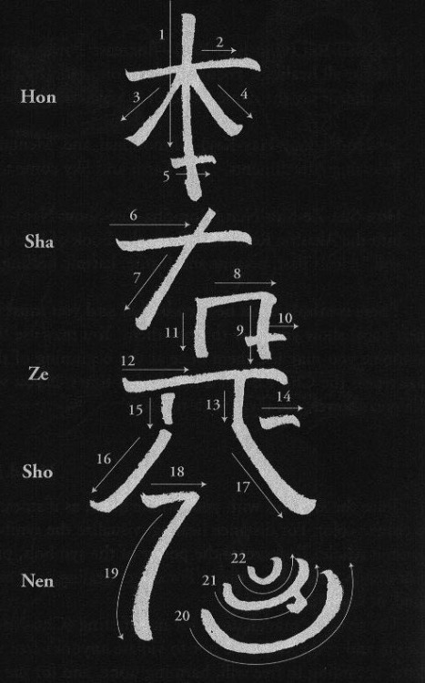 chaosophia218 - “Hon Sha Ze Sho Nen” aka “Distance Symbol”. It...