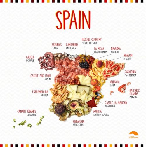 maptitude1 - Foods of Spain