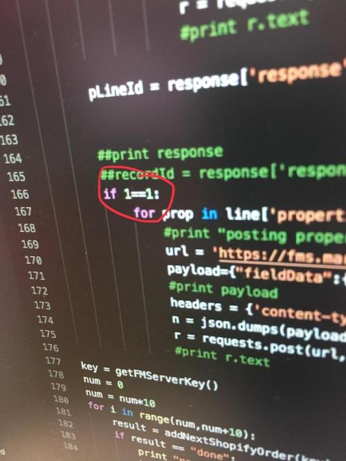 programmerhumour - Actual code I found written by my boss in the...