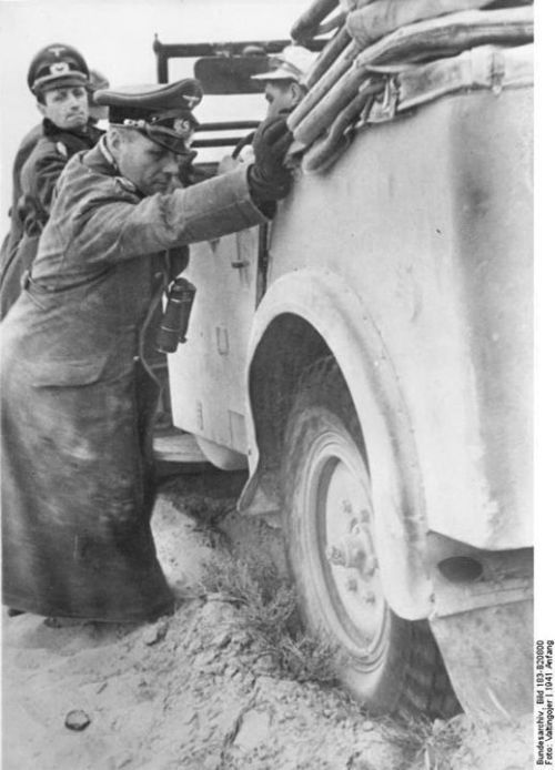 warhistoryonline - “The Desert Fox” Erwin Rommel and General...