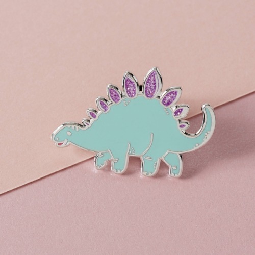 sosuperawesome - Dinosaur Enamel Pins and Necklaces, by Punky...