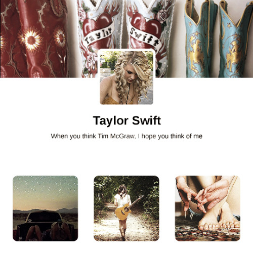lovingswifts - taylor swift albums as tumblr blogs