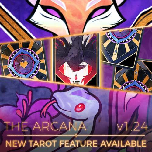 thearcanagame - ✦ Update v1.24 ✦Tarot readings have arrived!...