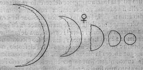 chaosophia218 - Galileo’s sketches from Sidereus Nuncius (1610),...