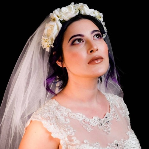 Feeling beautiful in this shot! #bridal #junebride #floralcrown...