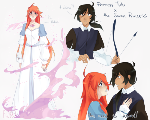 fioko-tyan - well this is crossover with the swan princess and i...