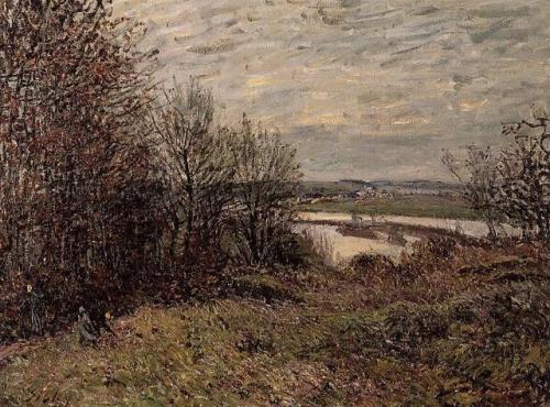 artist-sisley:The Roches Courtaut Wood, near By, 1880, Alfred...