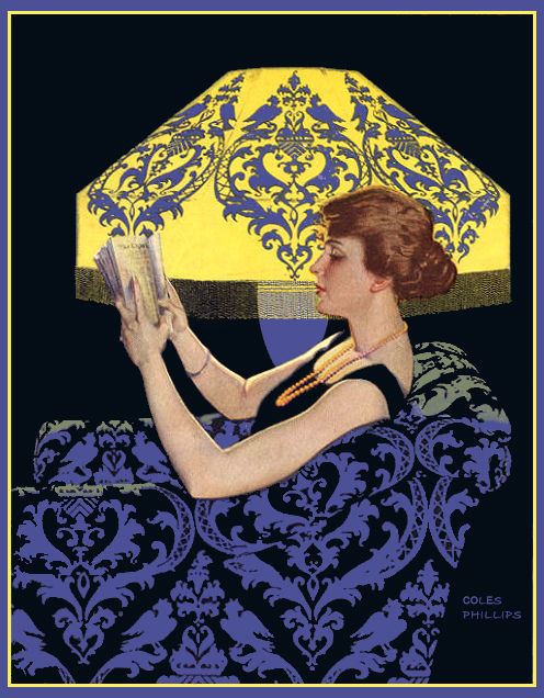 karmaalwayswins - Illustration by Clarence Coles Phillips