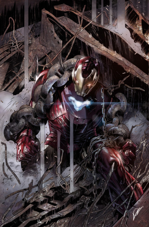 league-of-extraordinarycomics - Iron Man by Alexander Lozano