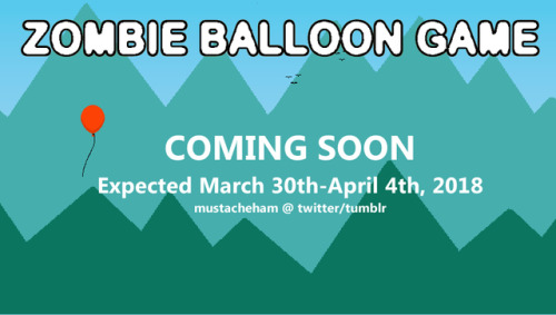 Zombie Balloon Game announcement preview