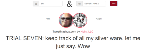 thedrphil - i did twittermashup for dril and slenderverse....