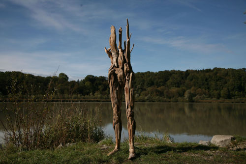 sunderlorn - littlelimpstiff14u2 - Haunting Driftwood Sculptures...
