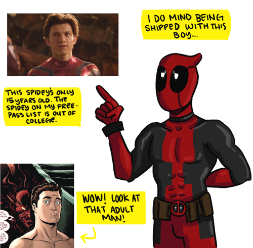 elder-moss - PSA - don’t ship Tom Holland’s Spiderman with...