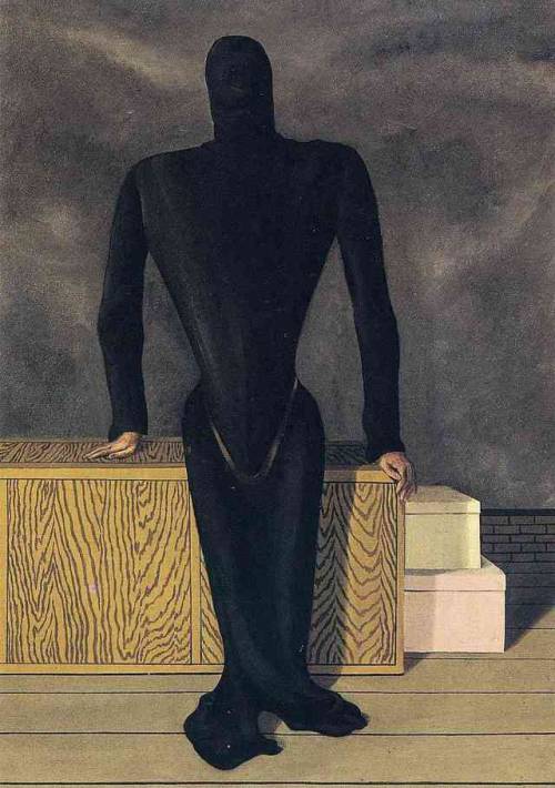 surrealism-love - The female thief, 1927, Rene Magritte