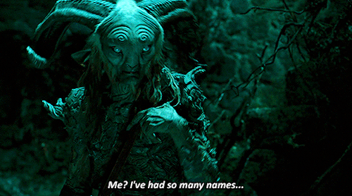 neillblomkamp:My name is Ofelia. Who are you?Pan’s Labyrinth...