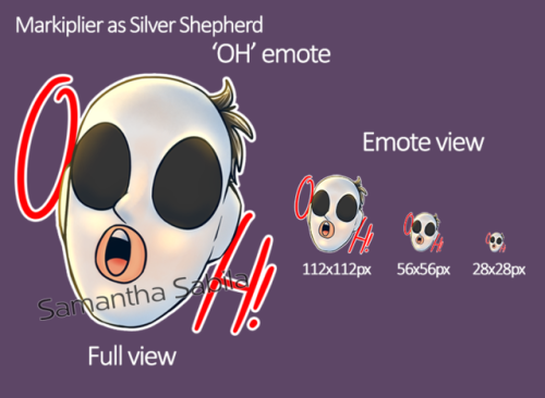 samanthasabila - More emotes of @markiplier and more are in...