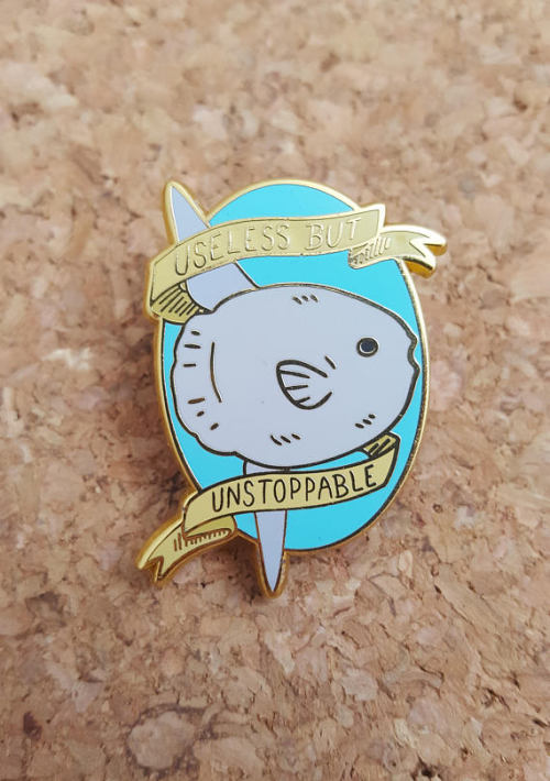 bettagal:figdays:“Useless but Unstoppable” Pin...