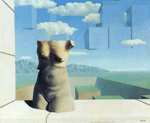 artist-magritte:The marches of summer, Rene MagritteMedium:...