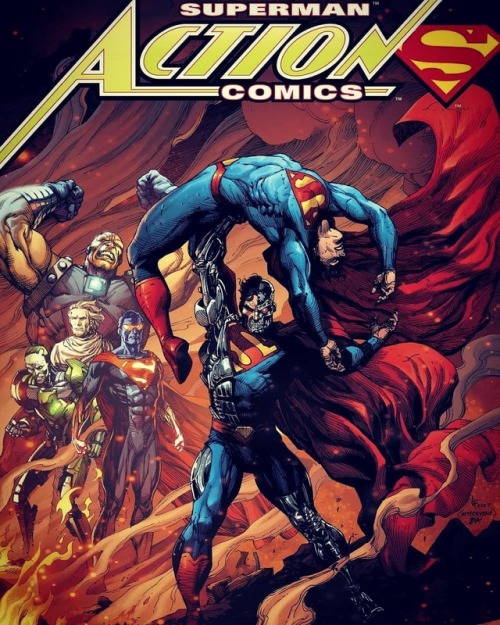 comicbookbroadcaster - The cover to Action Comics # 979 by Gary...
