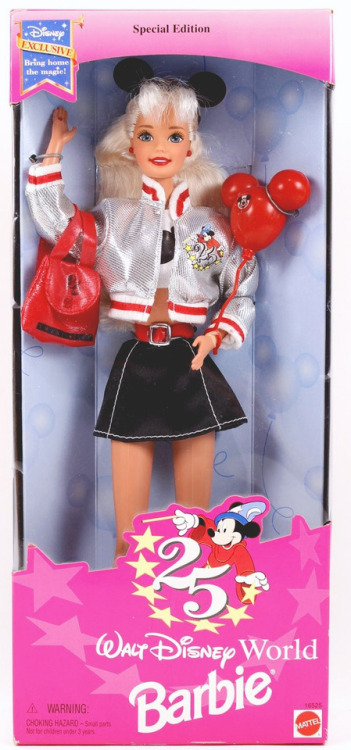wdw25th:WDW 25th Anniversary Barbie, 1996