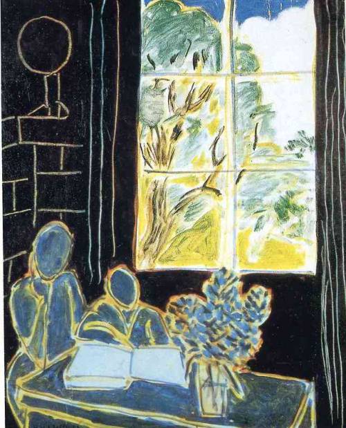 expressionism-art - The Silence that Lives in Houses, 1947, Henri...