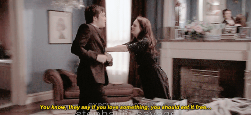dailycb - This is seriously Chuck and Blair in a nutshell. They...