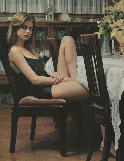 babyblaize - Angela Lindvall photographed by Mario Sorrenti for...