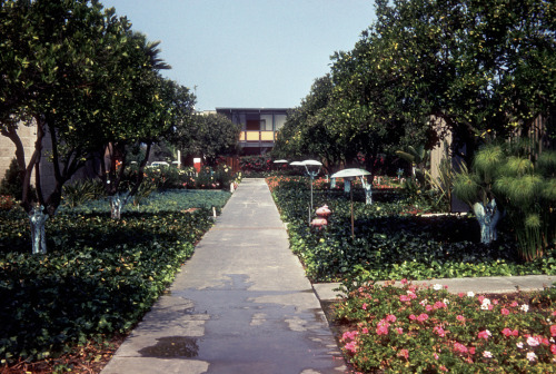 court-of-angels - Disneyland Hotel grounds, 1950s-1970s