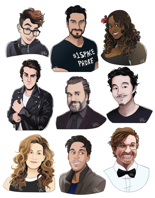 incaseyouart:I painted some portraits of my favourite Voltron...