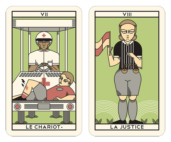 Predicting the future, one match at a time Clairvoyants have been trying to predict the future with tarot cards for centuries, but this might be the first deck specifically created with football in mind. Want to know if your team will win a match?...