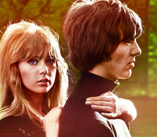 allthingssixties:Pattie Boyd and George Harrison.