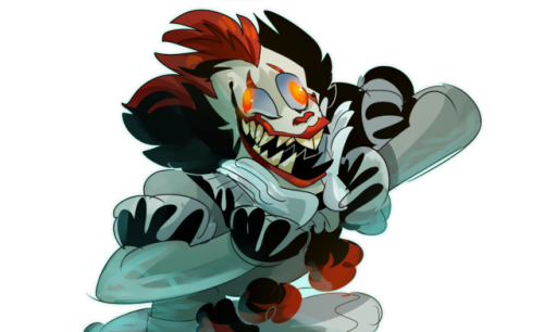 flatw00ds:HERE HE IS. 2017 Pennywise is such a nice design. a...