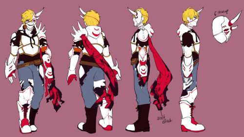 mrk50 - Finished Grimm!Jaune and added some stuff to...
