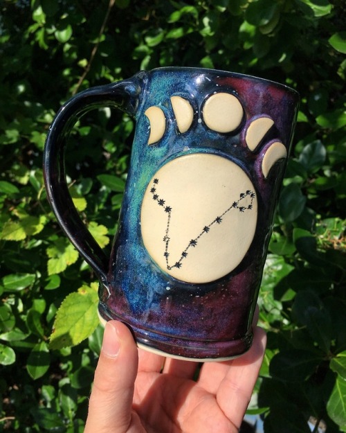 sosuperawesome - Zodiac Constellation MugsDirt Works Ceramic...