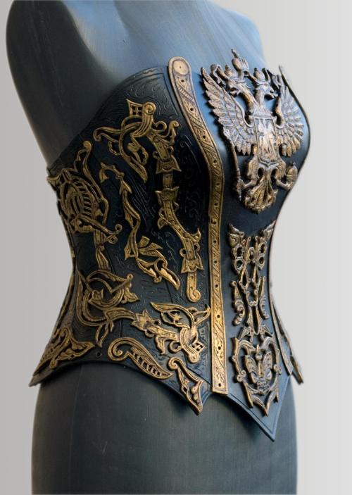entropytea - steampunktendencies - Corset “Imperial” by Andrew...