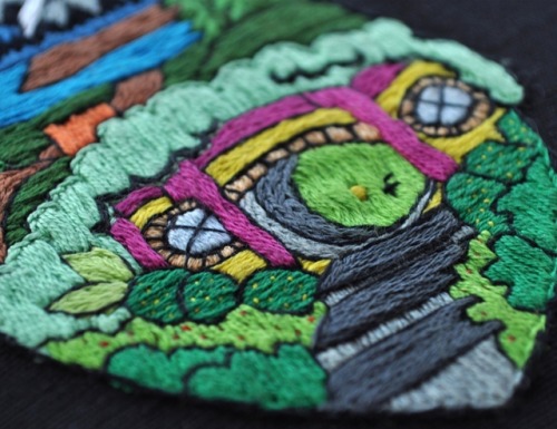 sosuperawesome - Embroidered Notebooks, by Catherine Koporulina...