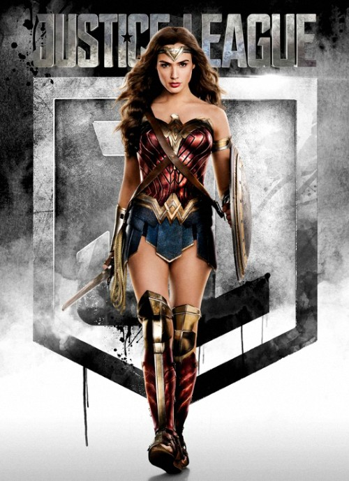 justiceleague - New Wonder Woman promotional image for Justice...