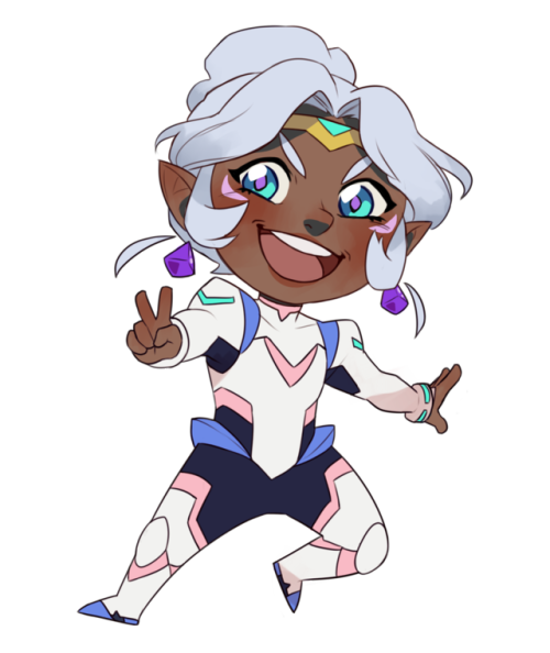 cccrystalclear - A chibi Allura I made in February last year that...
