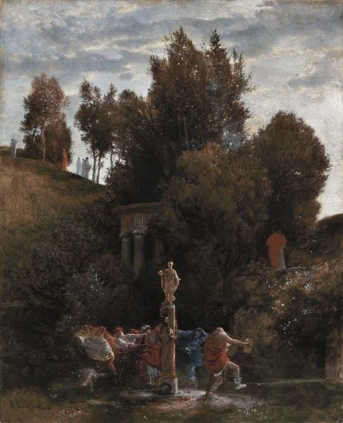 walpurgishall - ARNOLD BÖCKLIN “Roman May Festival”, 1872