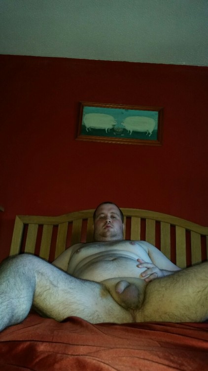 bidave2012 - Me, laying on the bed naked (soft) to spreading my...